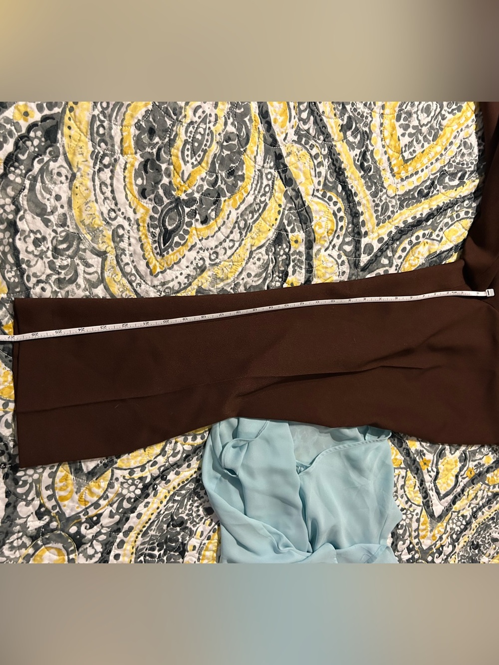 Express Womens Brown Tailored Trousers - Picture 8 of 8
